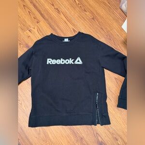 Reebok Black Crewneck with Logo